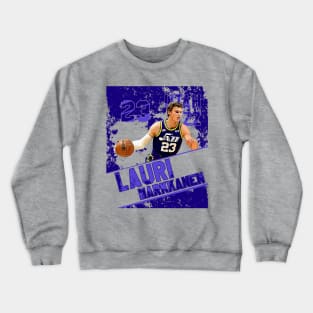 Lauri markkanen || utah jazz Crewneck Sweatshirt